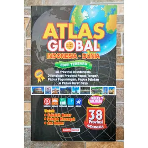 Atlas Global Kecil 38 Provinsi / Atlas Lengkap Kecil 38 Provinsi
