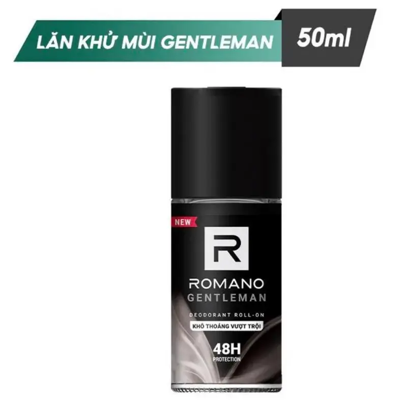 Lăn Khử Mùi ROMANO Hương Nước Hoa 50ml 3