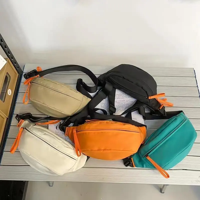 SCPH New Trending Unisex Dumpling Sling Cross Body Bag 3 Zipper