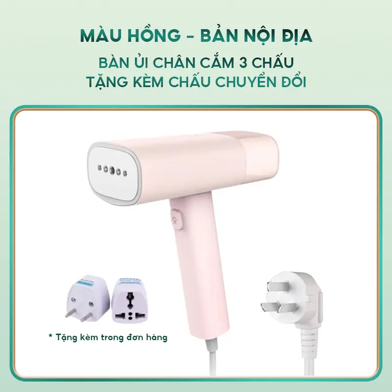 Bàn ủi hơi nước cầm tay Zanjia GT306 - Dung tích 150ml,Công suất 1200W,Từ động tắt điện,Bàn là hơi nước Ủi Quần Áo Là Quần Áo 5