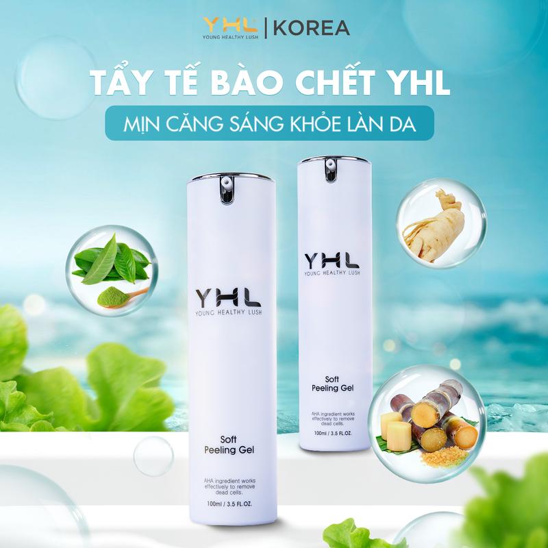 Product Introduction of Gel tẩy tế bào chết YHL 100ml Hàn Quốc - Giúp loại bỏ bã nhờn, da mịn màng, đều màu 14