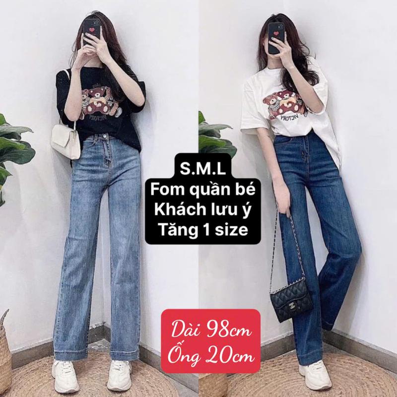 Quần Jean Ống Đứng Nữ Lai To Co Giãn ( Size S - 3XL )