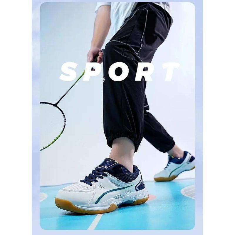 Product Introduction of Ready Stock Large Size Badminton Shoes Tennis Shoes Breathable Men Women Shoes Beef Tendon Sole Anti-slip Training Shoes Couple Sports Shoes Table Tennis Shoes Training Shoes Lightweight Tennis Shoes Fitness Running Shoes 36
