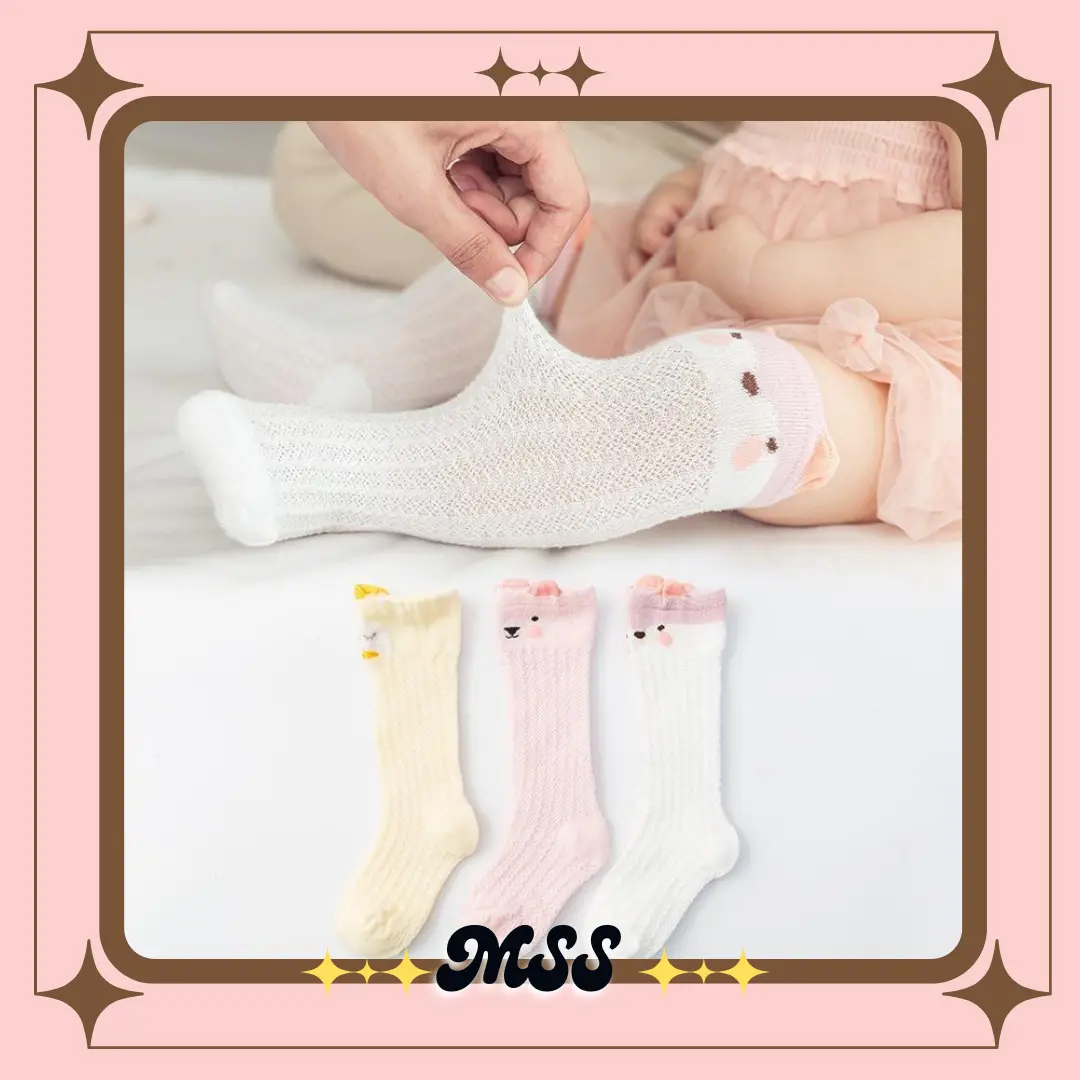 MSS Kaos Kaki Bayi Panjang Karakter Hewan 6474 Balita
