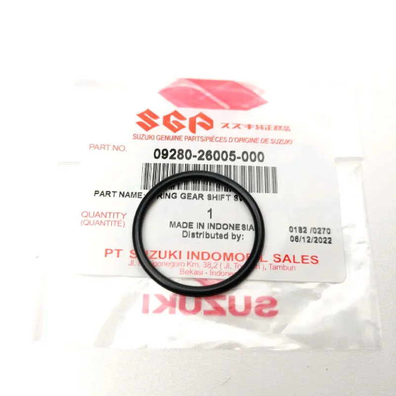 ORING SEAL SWITCH SUIT NETRAL SATRIA FU 150 FU INJEKSI 09280-26005-000 ORIGINAL SGP SUZUKI GENUINE PARTS 1