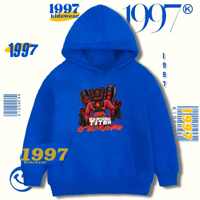 Jaket Anak - Hoodie Sweater New Upgrade Titan Speakerman Karakter Skin Skibidi Toilet TV Man Universe Kaos Baju Tshirt Kids Character TV Men Spikerman Speakermen Spikermen DrillMan ClockMan Kameraman TVMan Murah Unisex Cewe Cowo Perempuan Laki laki 001 3