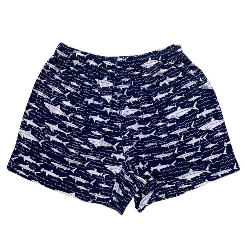 Quần Đùi Mặc Ngủ Nam Quần Đùi Nam Thun Cotton Mặc Nhà - Chất Cotton Mềm Mại 7