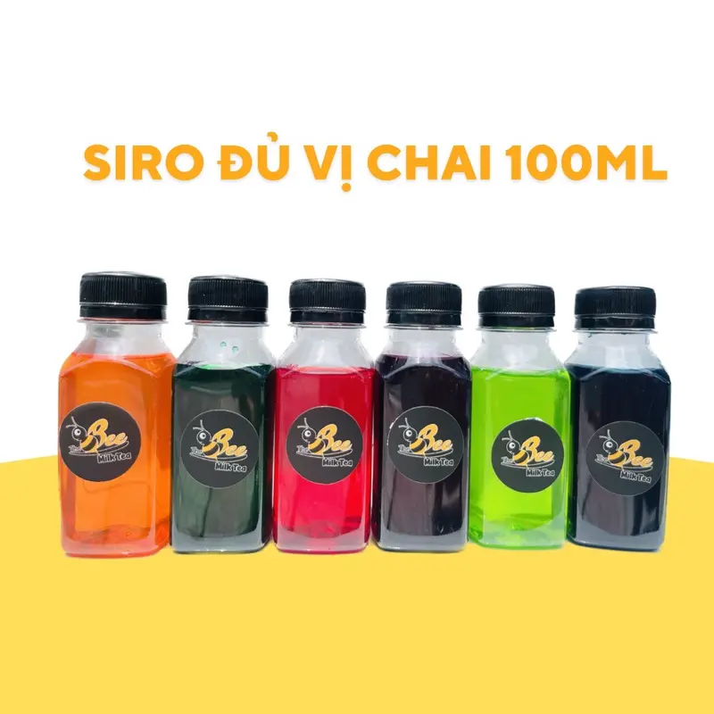 Product Introduction of Siro Chai Đủ Vị 100ml - Tiệm Bee, Hương Vị Đặc Biệt Cho Trà Sữa và Hồng Trà, Cocktail,... 13