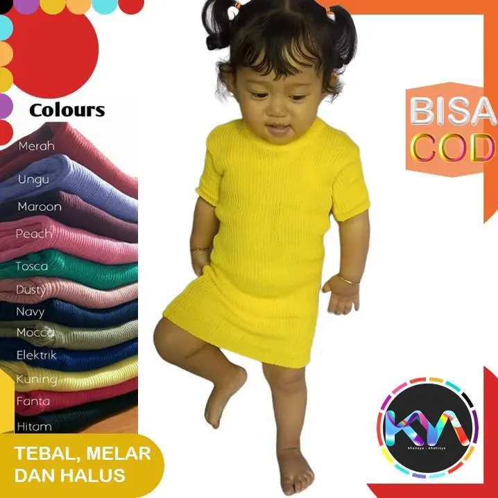 Dress Rajut Anak usia 1 s/d 6 Tahun Model Terbaru 2