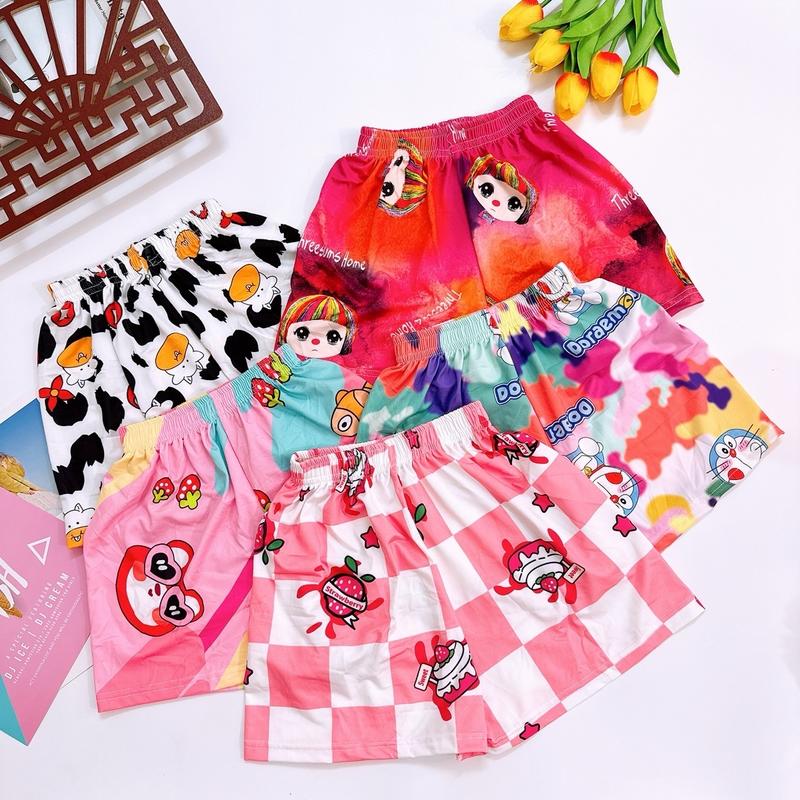    COMBO 5 QUẦN  ngẫu nhiên đùi cho bé mặc nhà mặc đi chơi mặc ngủ  mặc đi học dễ thương 
