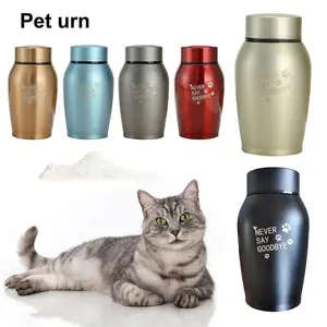 Memorial Pets Urn Funeral Handcrafted Decorative Urns Container Jar Lightweight Keeping Precious Memories Keepsake Urns for Dogs Cats Bunny
