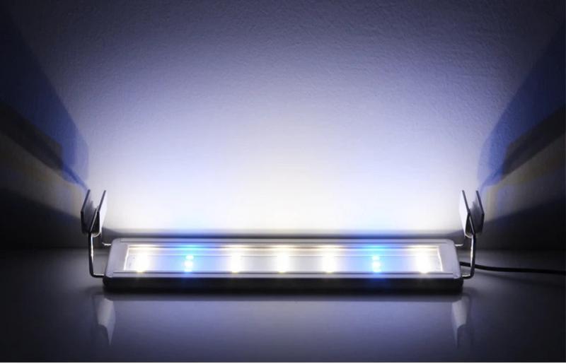 Product Introduction of Aquarium LED Light Super Slim Fish Tank Aquatic Plant Grow Lighting Waterproof Bright Clip Lamp Blue LED 18-72cm for Plants 220V 13