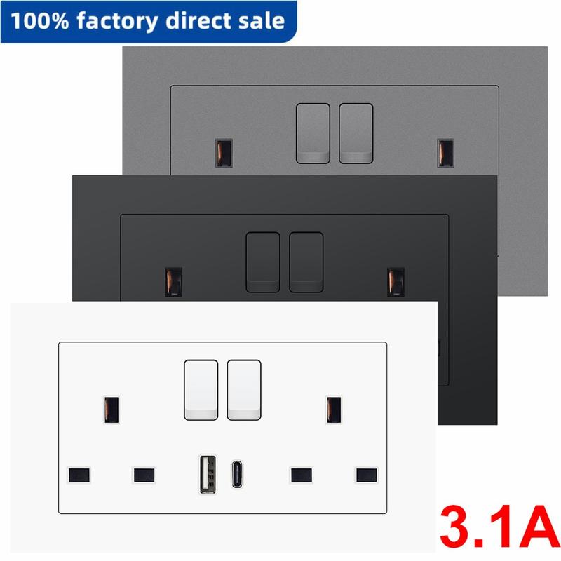 SRAN wall socket usb wall socket universal socket 3 pin socket - TikTok ...