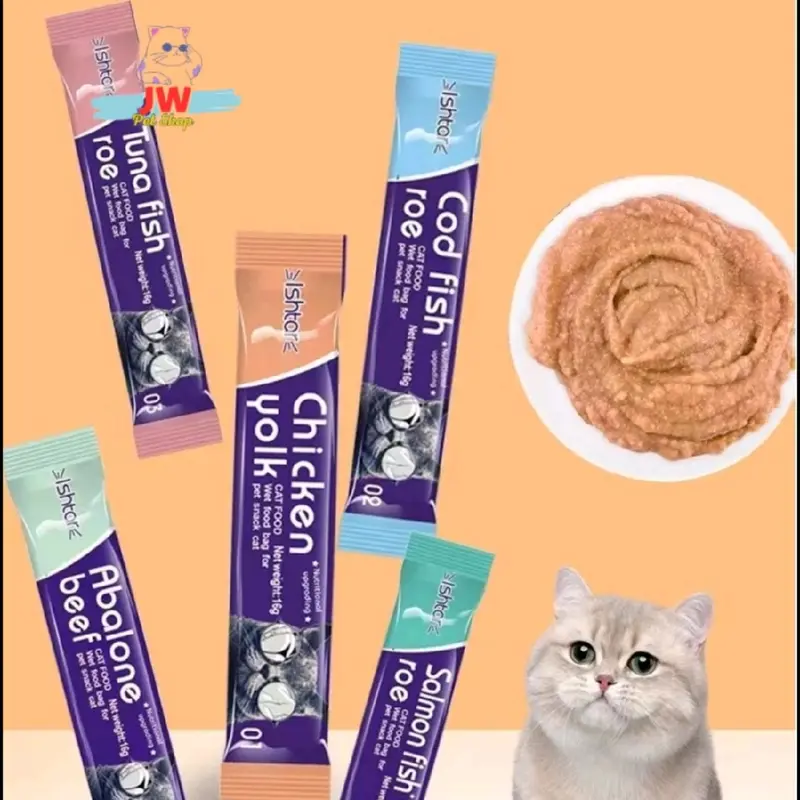 Snack Kucing Cat Strip Ishtar 16g 0