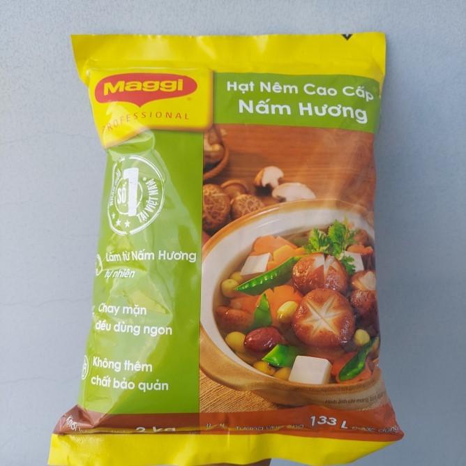 Hạt nêm Maggi nấm hương Gia vị Chay gói to 2kg