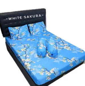 sprei tinggi 20 ukuran komplit Katun Bisa Dicuci