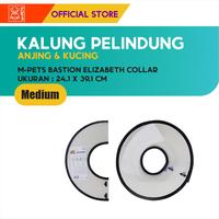 Gambar M-Pets Bastion Elizabeth Collar Size Medium / Kalung Pelindung dari M-Pets Volk Pets Indonesia Kota Administrasi Jakarta Barat 3 Tokopedia