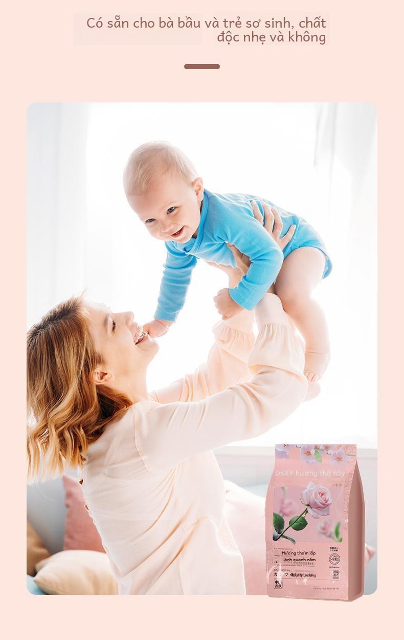 Product Introduction of Hoa Thơm, Thay Thế Mothball, Thích Hợp Cho Tất Cả Các Mùa, Chống Nấm Mốc, Hút Ẩm, Loại Bỏ Mùi Hôi, Đóng Gói Độc Lập, Cho Tủ Quần Áo Và Kệ Sách 5