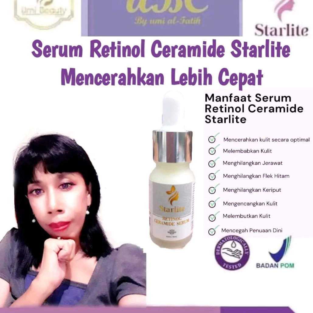 SERUM RETINOL CERAMIX  STARLITE Semua Jenis Kulit