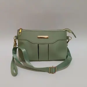 tas Slempang Wanita bahan chocoli anti air Terlaris model kekinian murah Kulit PU Selempang Hitam tas tote bag whits tas selempang & bahu