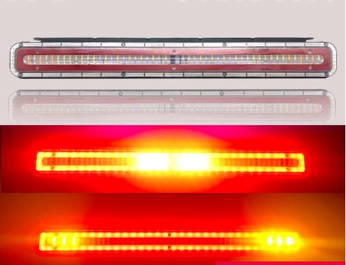 Đèn led thanh sương mù phanh cảnh báo hậu sau xe tải ben sơ mi rơ mooc đèn đuổi