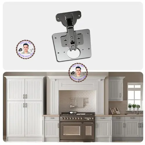 Combo Tấm vá sửa chữa bản lề, cửa tủ - TẶNG kèm vít 4