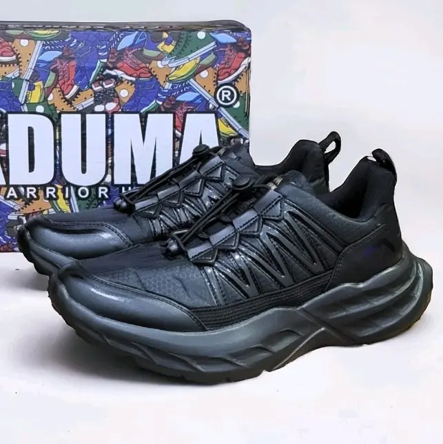 Sepatu EXDUMA SUPER BLACK BROTHERHOOD SEPATU RUNNING SEPATU KETS TERBARU Kerja Olahraga Sneakers Pria Sport Kasual Hitam 1
