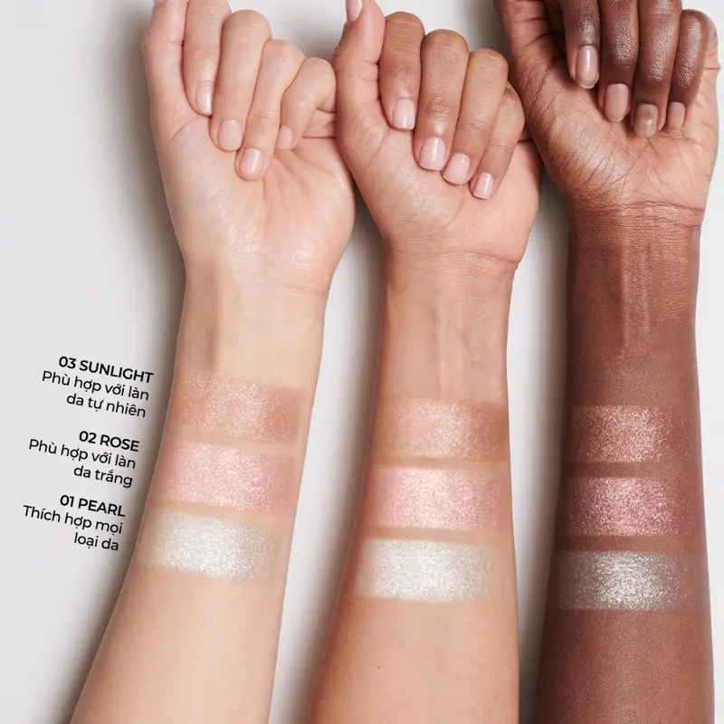 Thỏi Hightlight Dạng Thạch SACE LADY Nước Rạng Rỡ Lâu Trôi Phát Sáng Kết Cấu Thạch độc đáo Rosslyn 5