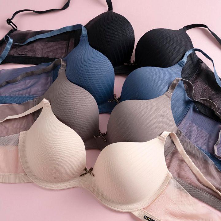 Áo Lót Nữ Su Đúc Không Gọng Dây lưới mềm Nâng Ôm Trọn Ngực S126Cao Cấp Voi Women