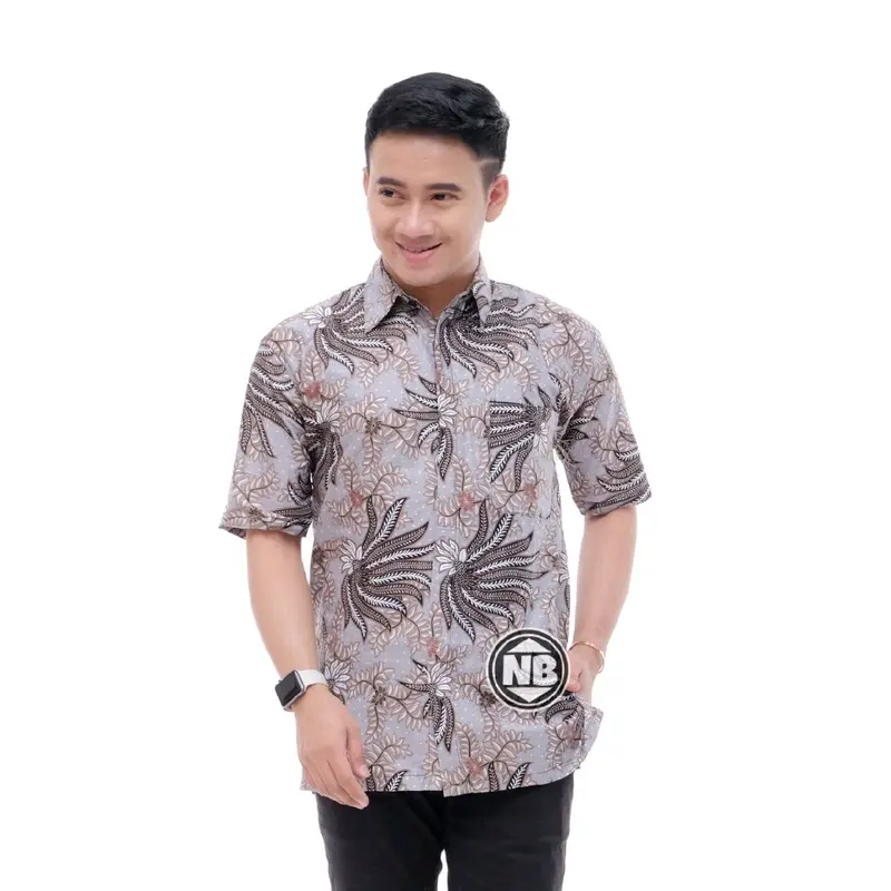 Hem Batik Pria Lengan Pendek 3 Baju 70 Ribu & 2 Baju 50 Ribu Bahan Katun Size M L XL XXL MOTIF RANDOM 4