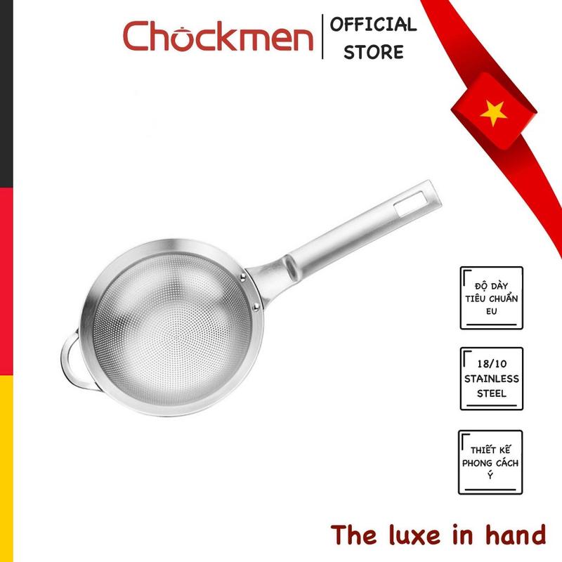 Rây Lọc KINSGEM by Chockmen Inox Cao Cấp Rây Lọc Cháo Ăn Dặm Cho Bé Muôi Vớt Lọc Nhà Bếp Muỗng Lọc Dầu Muôi Thủng Ăn Lẩu