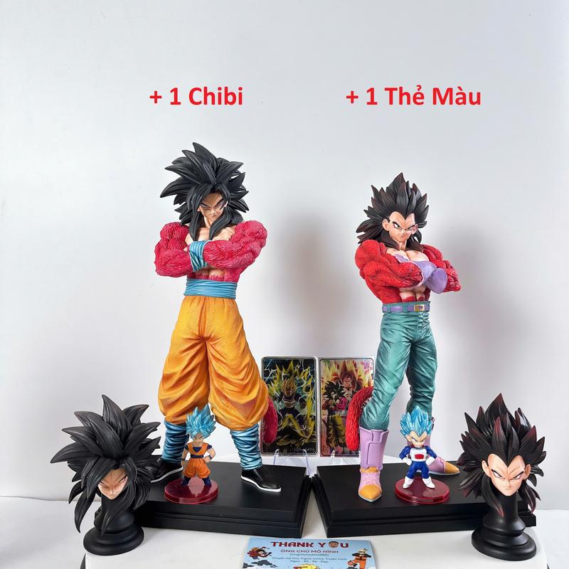 Mô Hình Goku SSJ4 ,Songoku Siêu Saiyan Cấp 4 Trong Dragonball cao 32cm JT Studio Ongchumohinh MH598 Toy Đồ Chơi