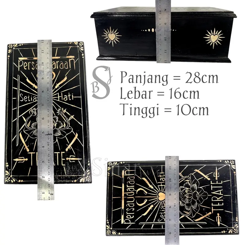 Kotak Mori Psht Motif Ukir Logo Bet Tegak Besar Kotak Sabuk Kotak Ikat Pinggang Pencak Silat 6