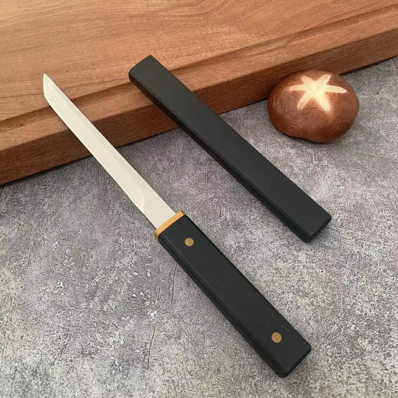 [Combo 2] Dao Mini Tanto Nhật Bản Dài 20cm - Lưỡi thép không gỉ, Gọt hoa quả, Thái Sashini, Đa năng