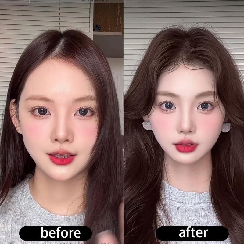 Jepit Rambut Kepala Tinggi, Alat Berguna, Membentuk Angin, Akar Rambut Gebu, Klip Rambut Tanpa Jejak Malas, Klip Membentuk Rambut Gebu, Tersedia dalam 1 atau 2 Keping 4