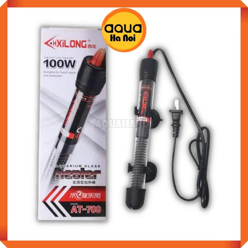 Sưởi bể cá Xilong AT-700 25W - 50W - 100W - 200W - 300W - Sưởi thủy tinh làm ấm nước bể cá