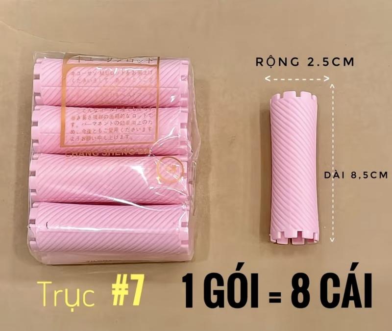 Trục Uốn Lạnh Bám Tóc , Nhựa Dày Cứng Cáp , Hàng Loại 1 ( FREE SHIP ) Nam Nữ 6