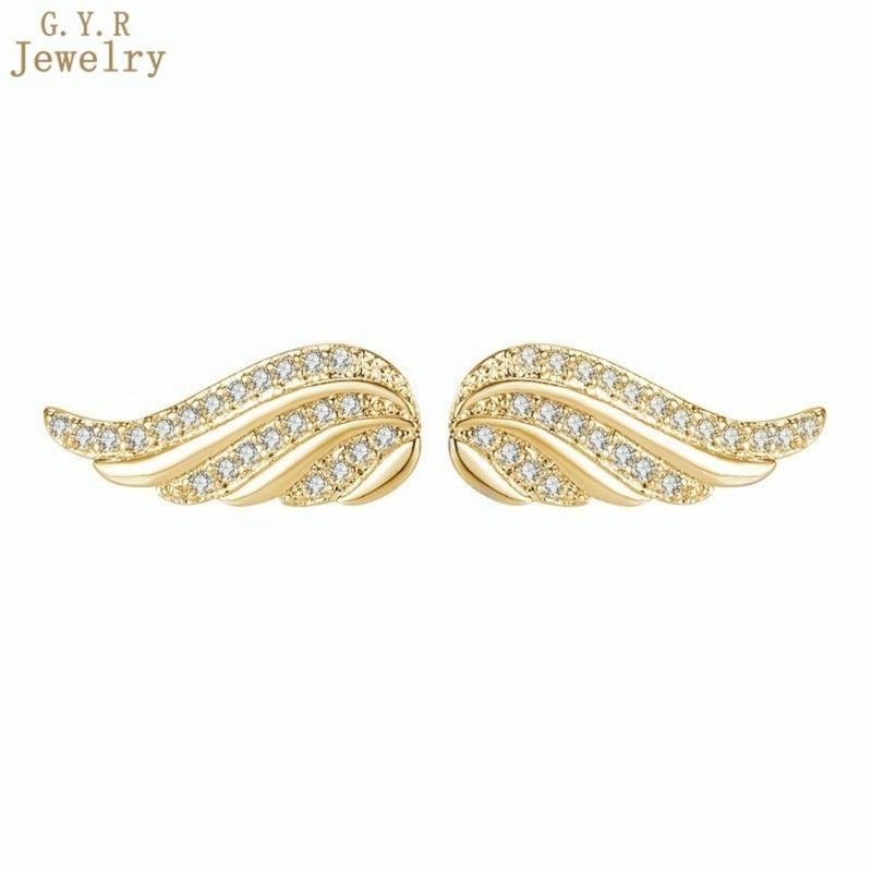 Product Introduction of Đinh Tán Tai Cánh Thiên Thần Moissanite, Thiết Kế Tinh Tế Dát Siêu Nhỏ Giấy Chứng Nhận GRA Miễn Phí 45