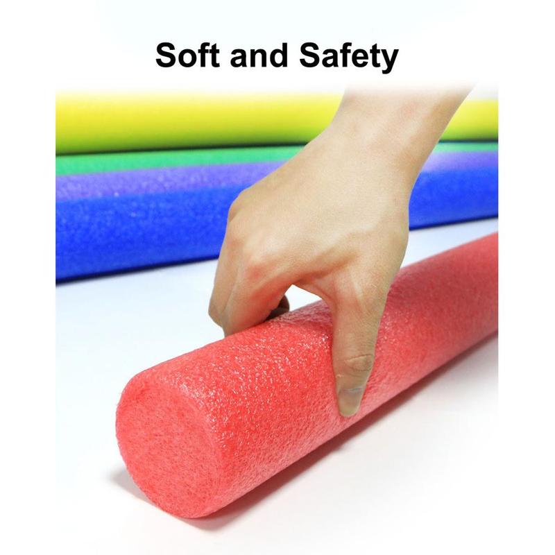 Product Introduction of Swimming Pool Foam Noodle Noodle Float Aid Flexible Stick Rod Swimming Accessories Buoyancy O7C6 31