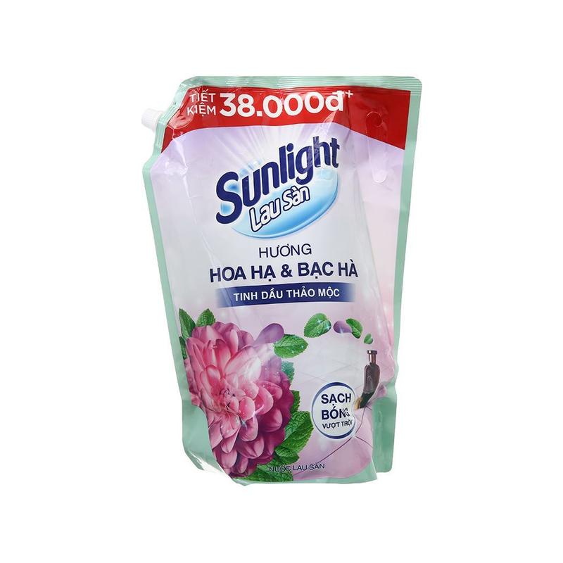 Nước lau sàn Sunlight túi 3.6kg [Chính hãng] Làm Sạch 2