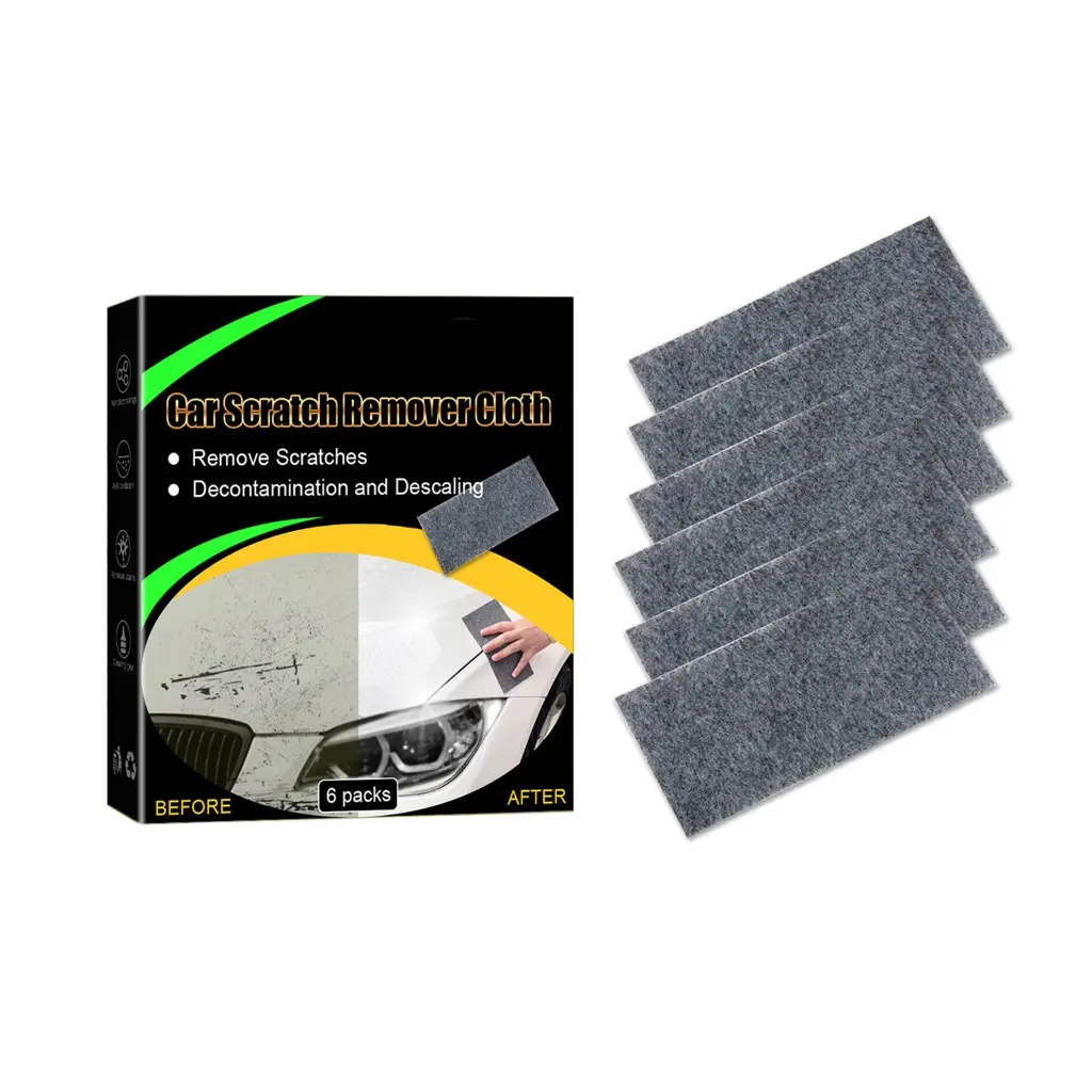 Car Scratch Repair Cloth for Car Scratch Removal Nano Cloth Cleaning Cloth Car Paint Restore Cloth(6Pcs)