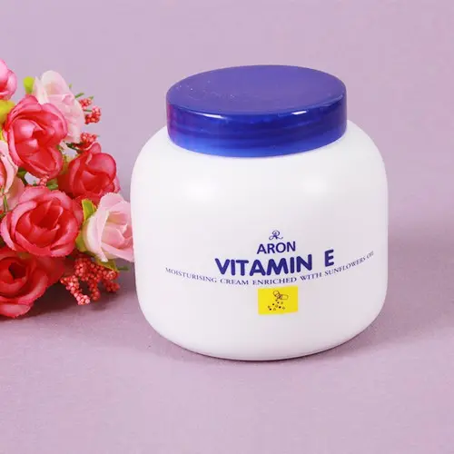 Kem Vitamin E Aron hỗ trợ dưỡng ẩm da hàng Thái lan hộp 200gr 4