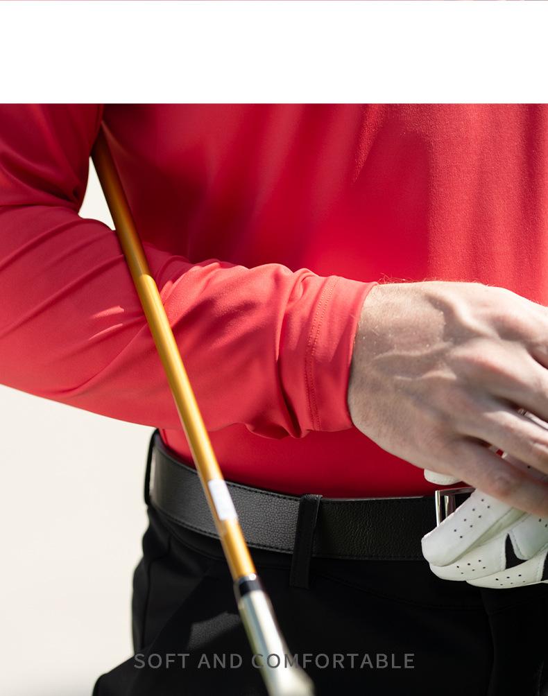 Product Introduction of [PGM] Golf Clothing Men's Long-Sleeved T-shirt Autumn and Winter Sports Menswear Clothing Polo Shirt Polo Collar Top Yf629 23