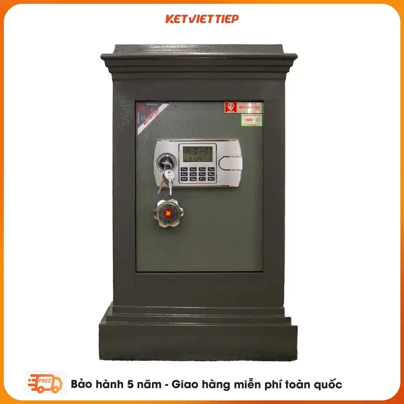 Két sắt Việt Tiệp KA78DT Điện Tử Chống Cháy 100kg [Miễn phí giao hàng toàn quốc] 1