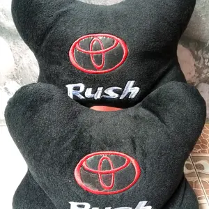 Bantal headrest mobil Rush isi 2 bantal Car