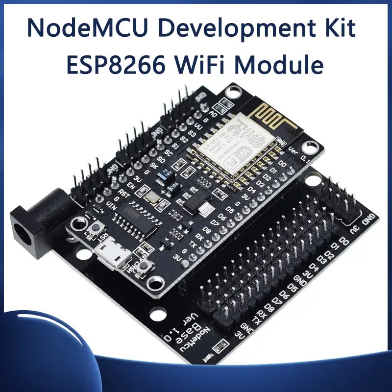 NodeMCU Development Kit ESP8266 WiFi Module With Baseboard And Lua Support For IoT Projects