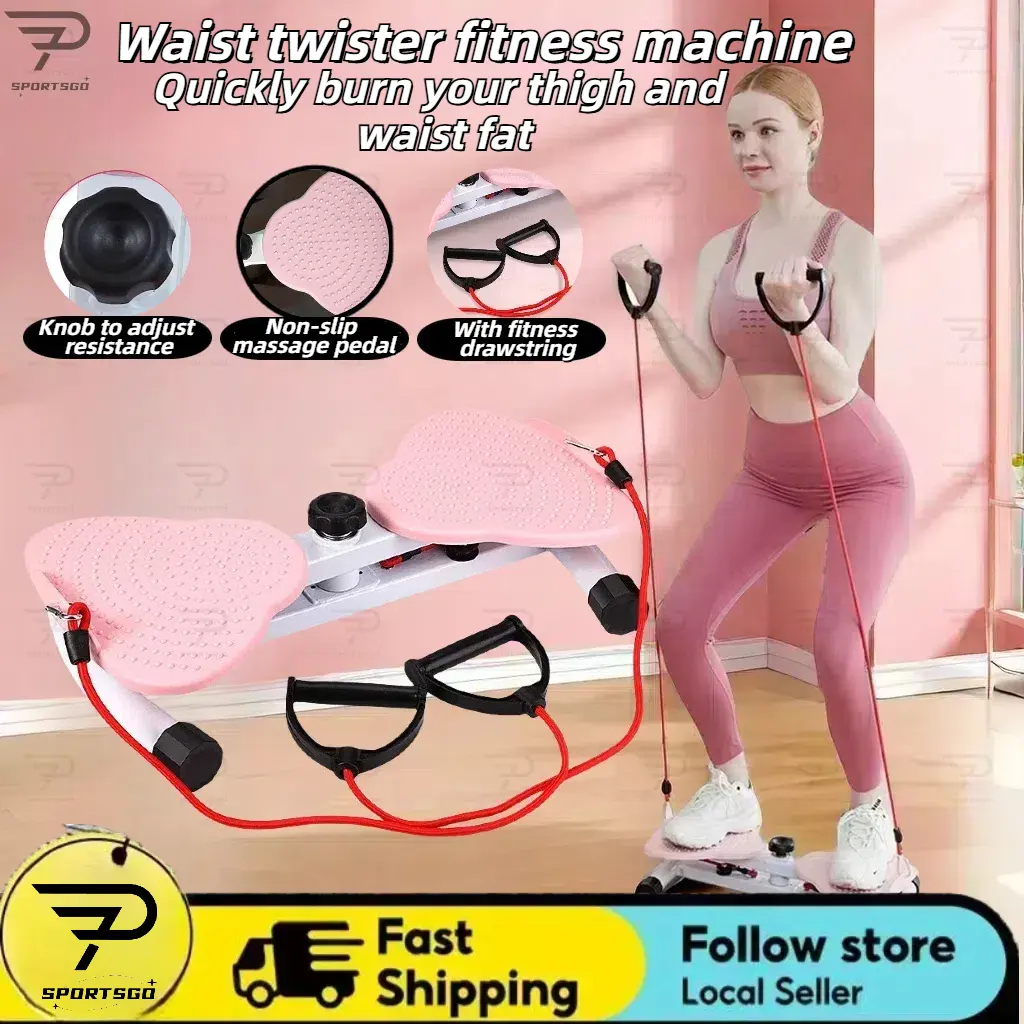 Fitness Equipment Waist Torque Disc Body Shaping Torque Disc with Rope Handle Trainer Stepper