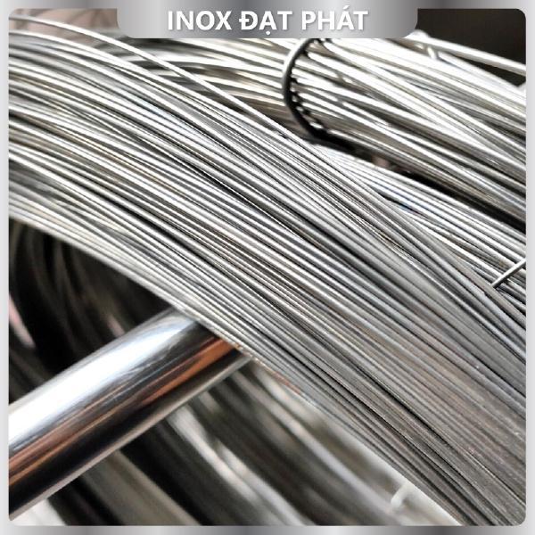 [Hàng mẫu] Dây Inox 304 -phi 1.2 mm. 1.5 mm, 1.8 mm, 2.0 mm, 2.4mm, 3.0 mm 2