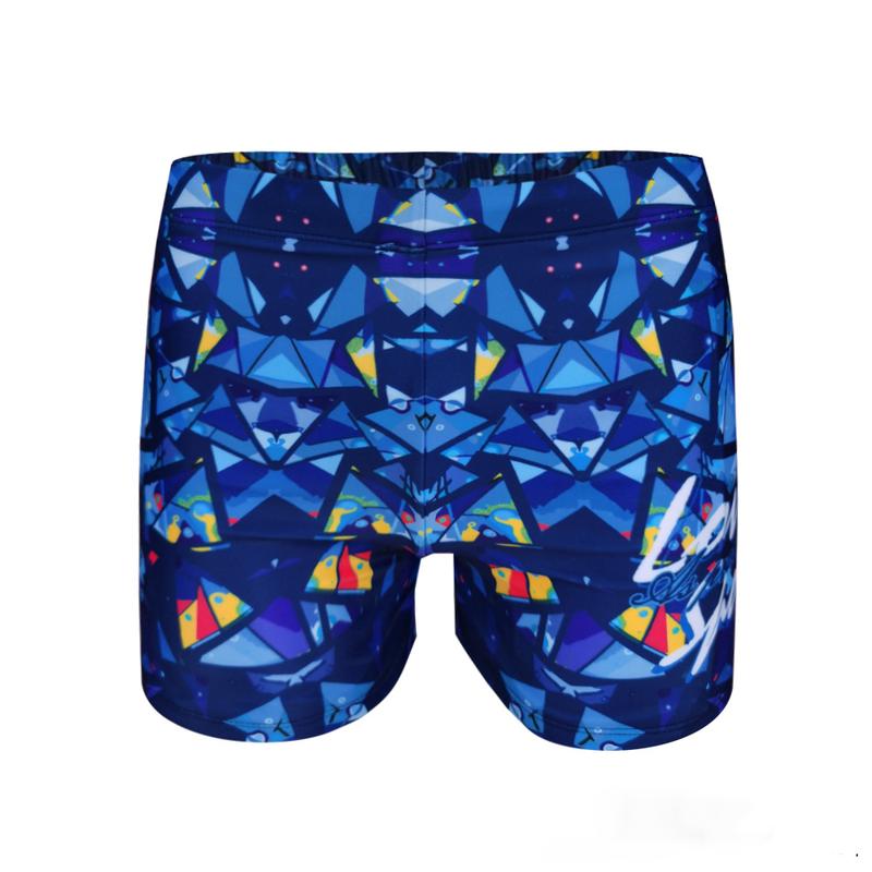 Product Introduction of Adult Men's Swimming Trunks Fashionable Printed Boxers plus-Sized plus Size Quick-Drying Swimming Equipment Hot Spring Swimming Trunks 1