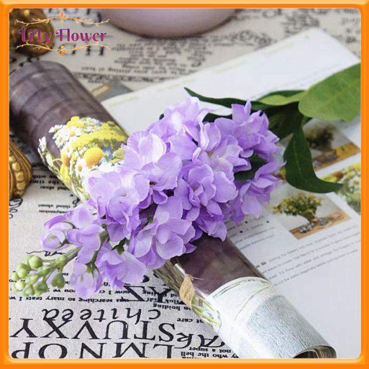 Hoa Lụa Cao Cấp Hoa Phi Yến Châu Âu Sang Trọng Lãng Mạn Trang Trí Cao 80cm LL-124 7